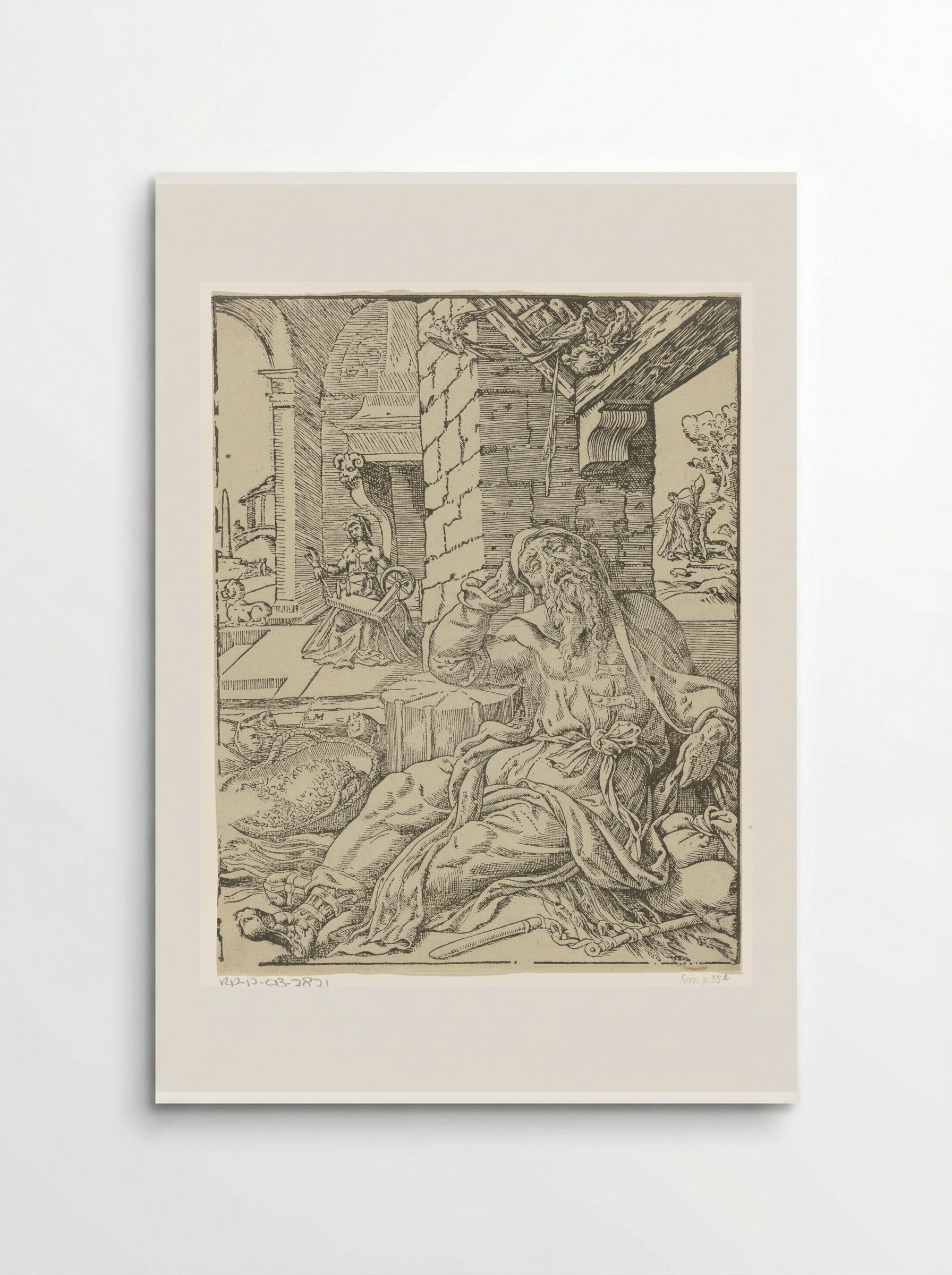 Tobit's Blindness - Dirck Volckertsz. Coornhert - Poster