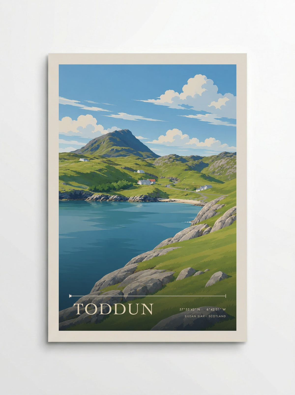 Toddun, Eilean Siar | Travel Poster - Poster