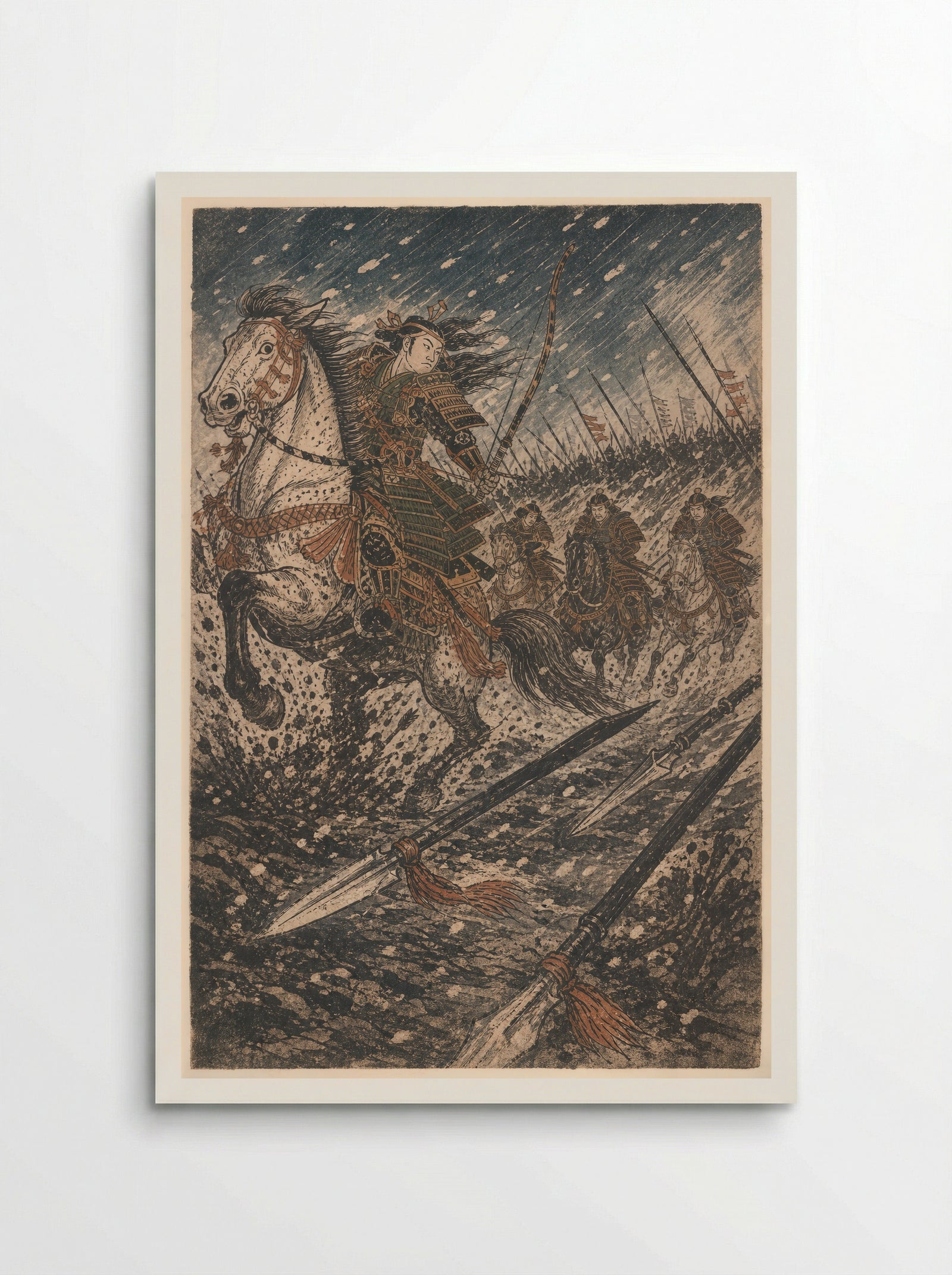 Tomoe Gozen at Awazu: The Banners Thin