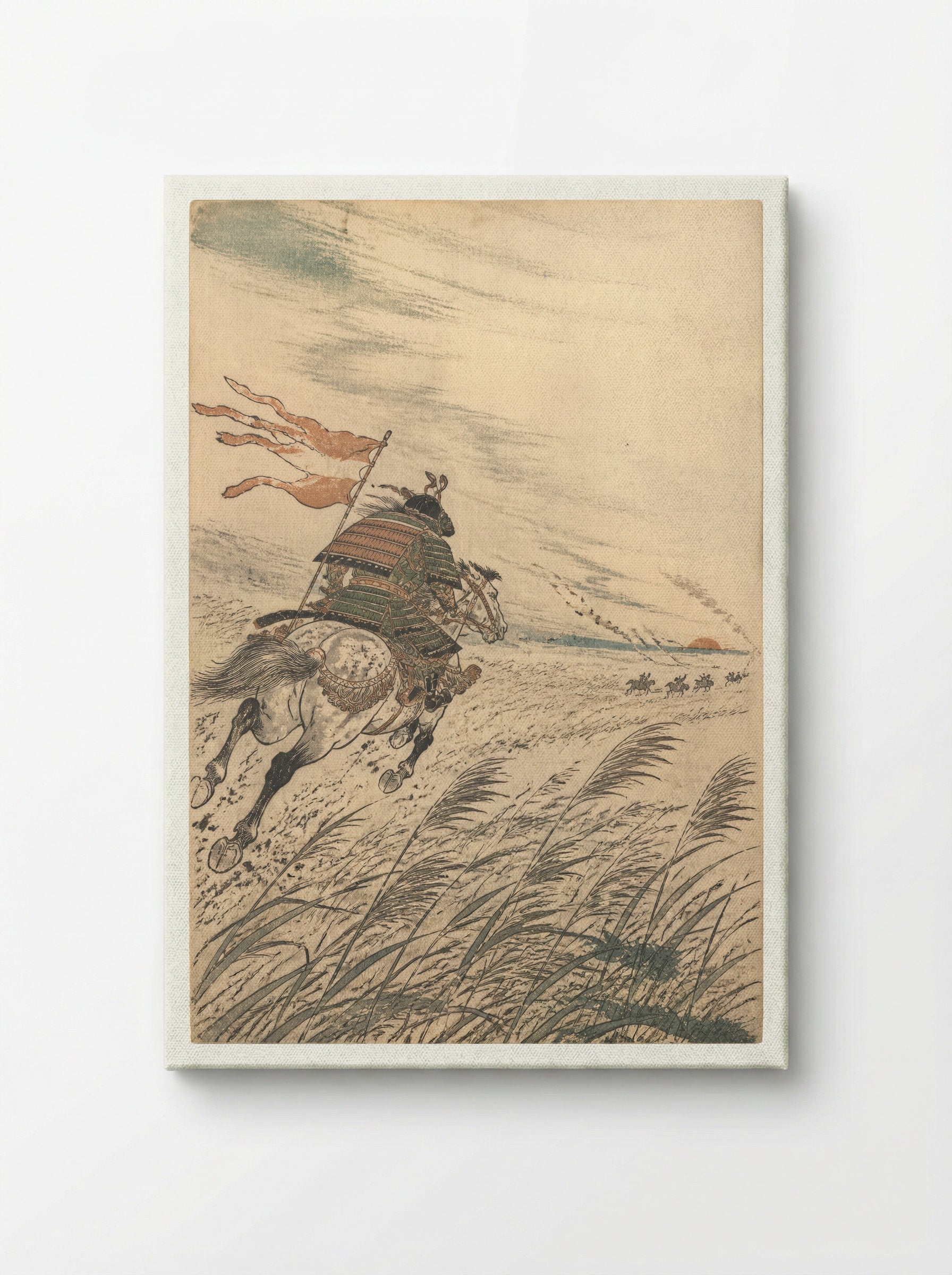 Tomoe Gozen at Awazu: The Road East - Canvas