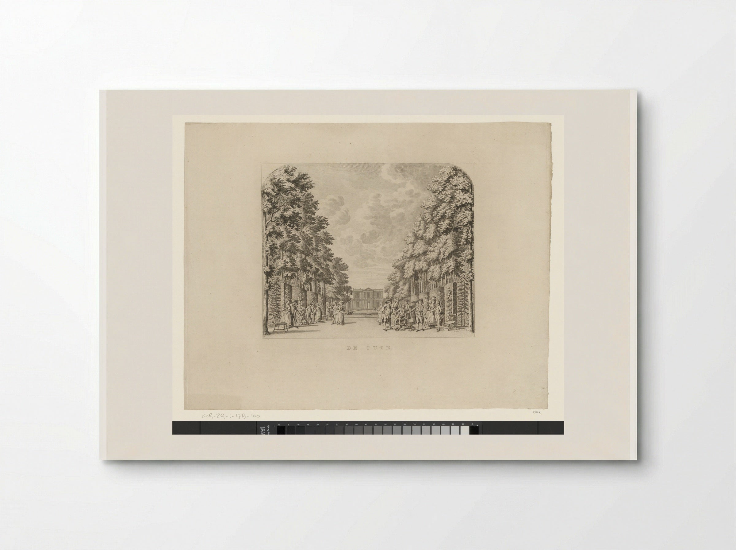 Toneeldecor: De Tuin - Cornelis Brouwer - Poster