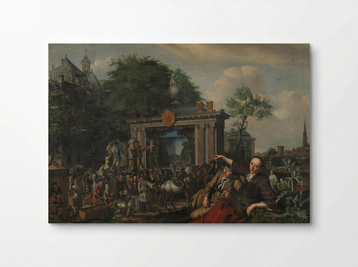 Toneelvoorstelling in de open lucht - Matthijs Naiveu - Poster