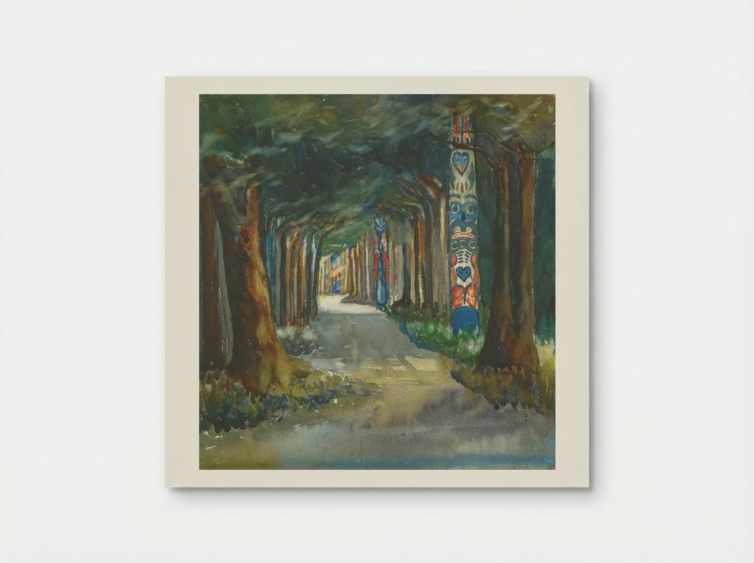 Totem Walk at Sitka - Emily Carr - Poster