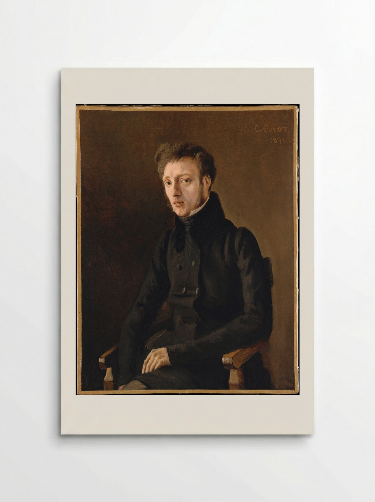 Toussaint Lemaistre - Camille Corot - Poster