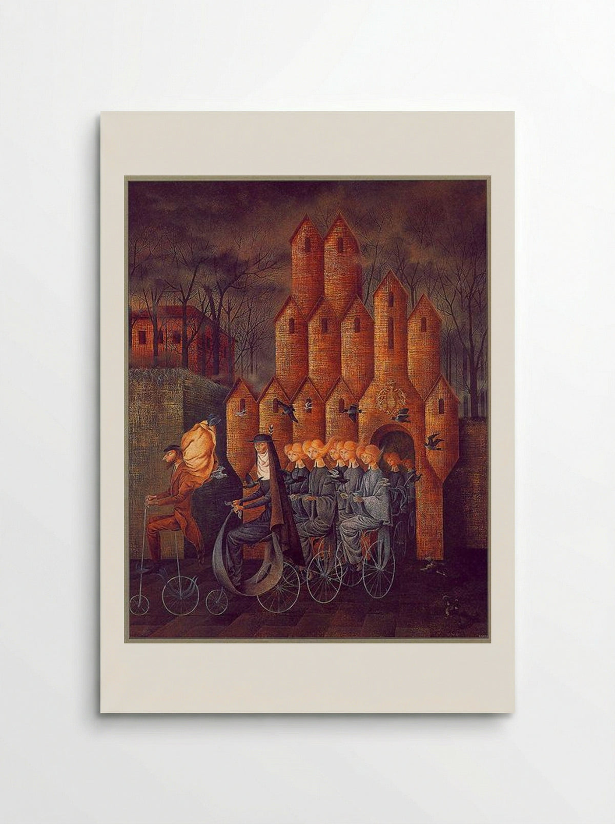 Towards the Tower - Remedios Varo - Poster