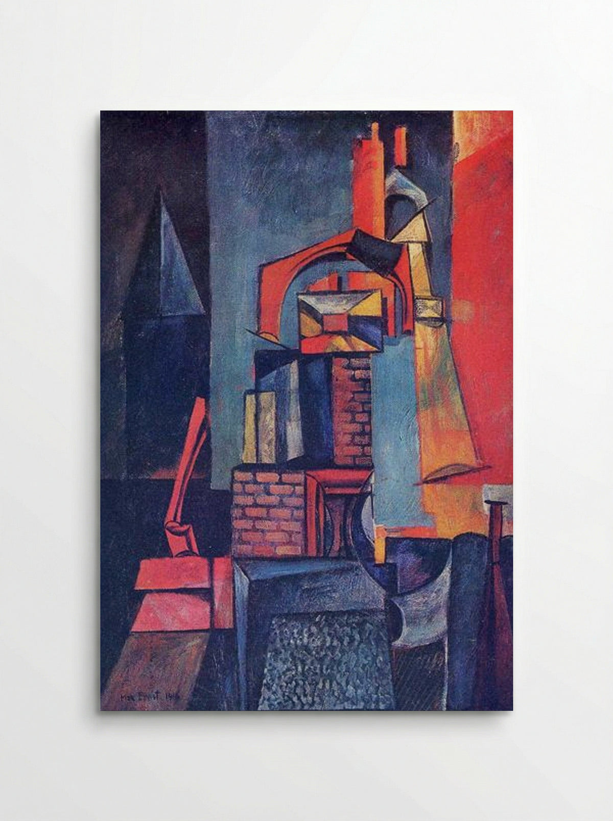Towers - Max Ernst - Poster