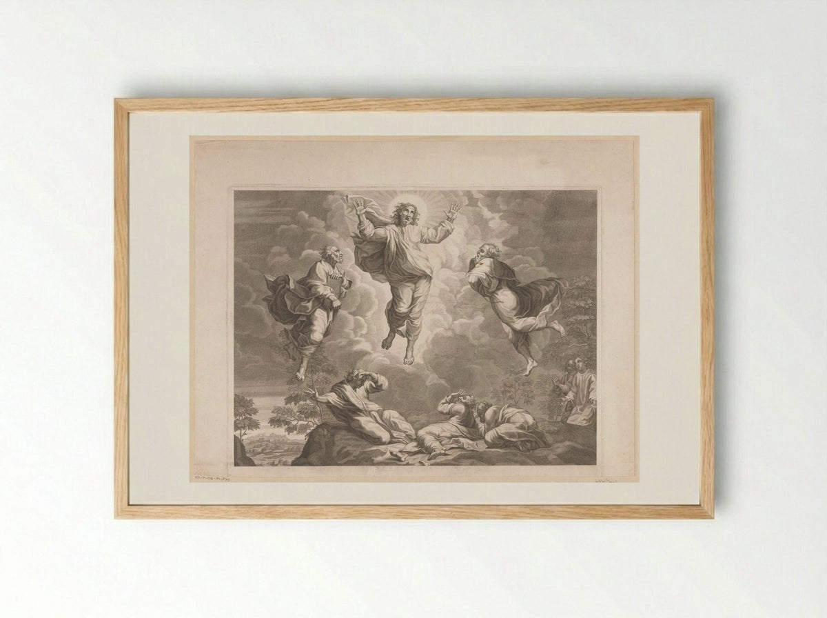 Transfiguration (Upper Section) - Simon Thomassin - Framed Print Wood