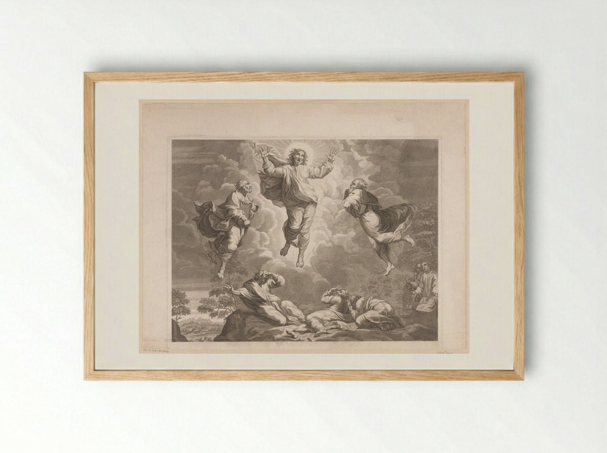 Transfiguration (Upper Section) - Simon Thomassin - Framed Print Wood
