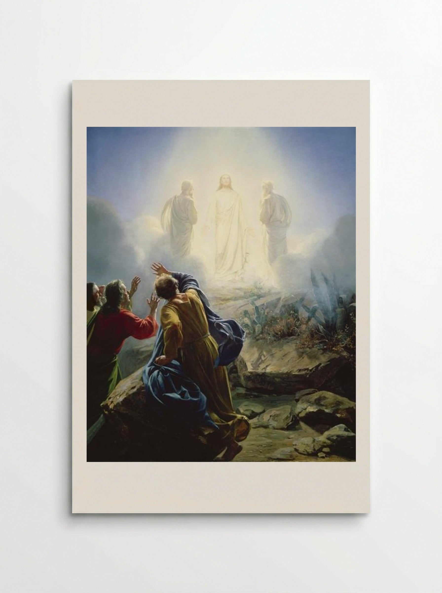 Transfiguration of Jesus - Carl Bloch - Poster