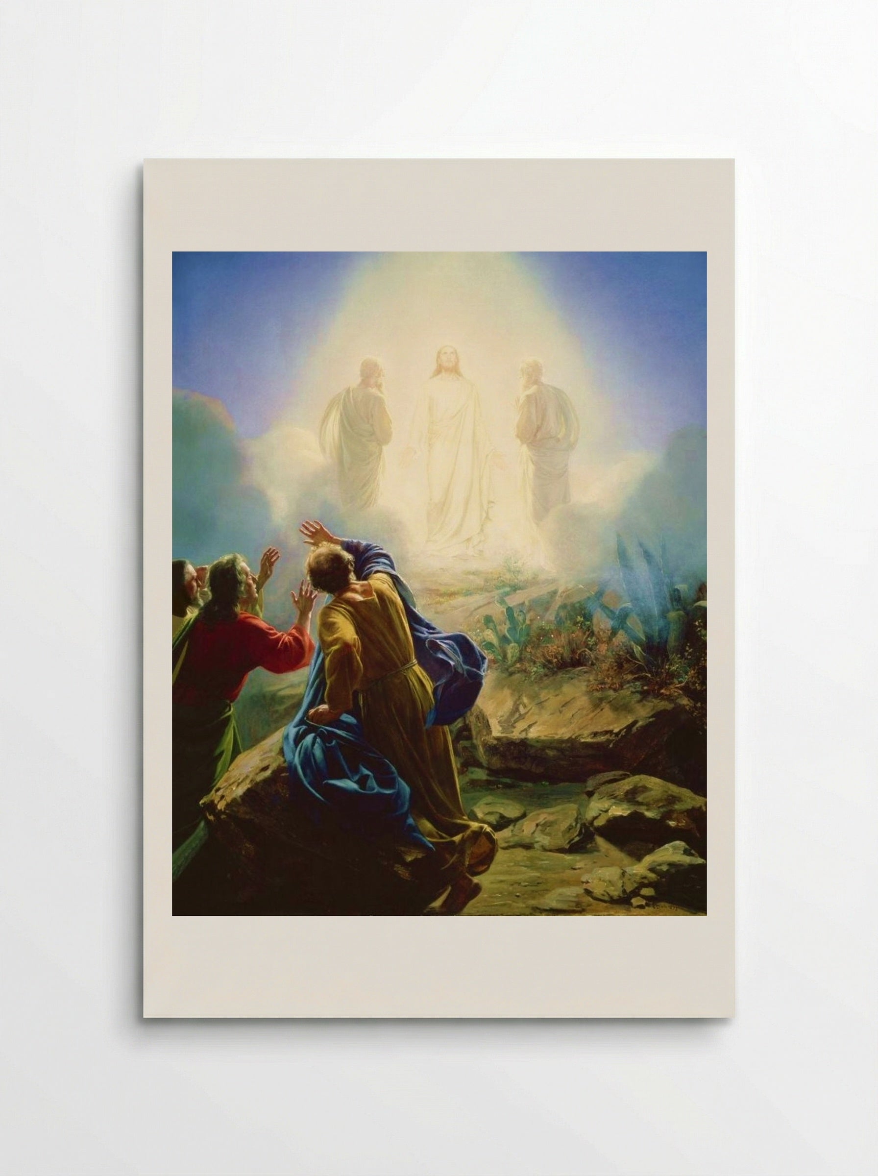 Transfiguration of Jesus - Carl Bloch - Poster
