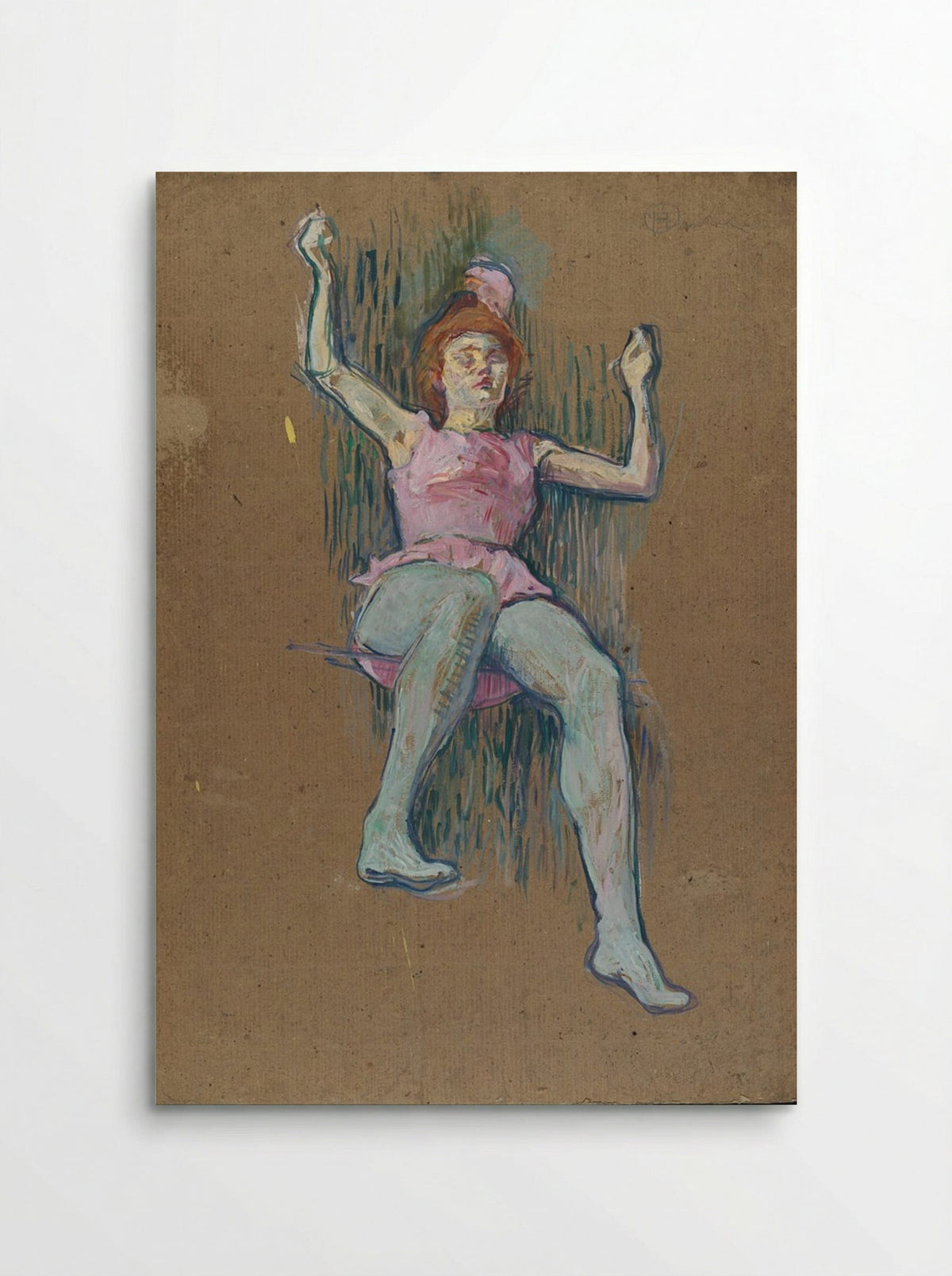 Trapeze Artist at the Medrano Circus - Henri de Toulouse-Lautrec - Poster