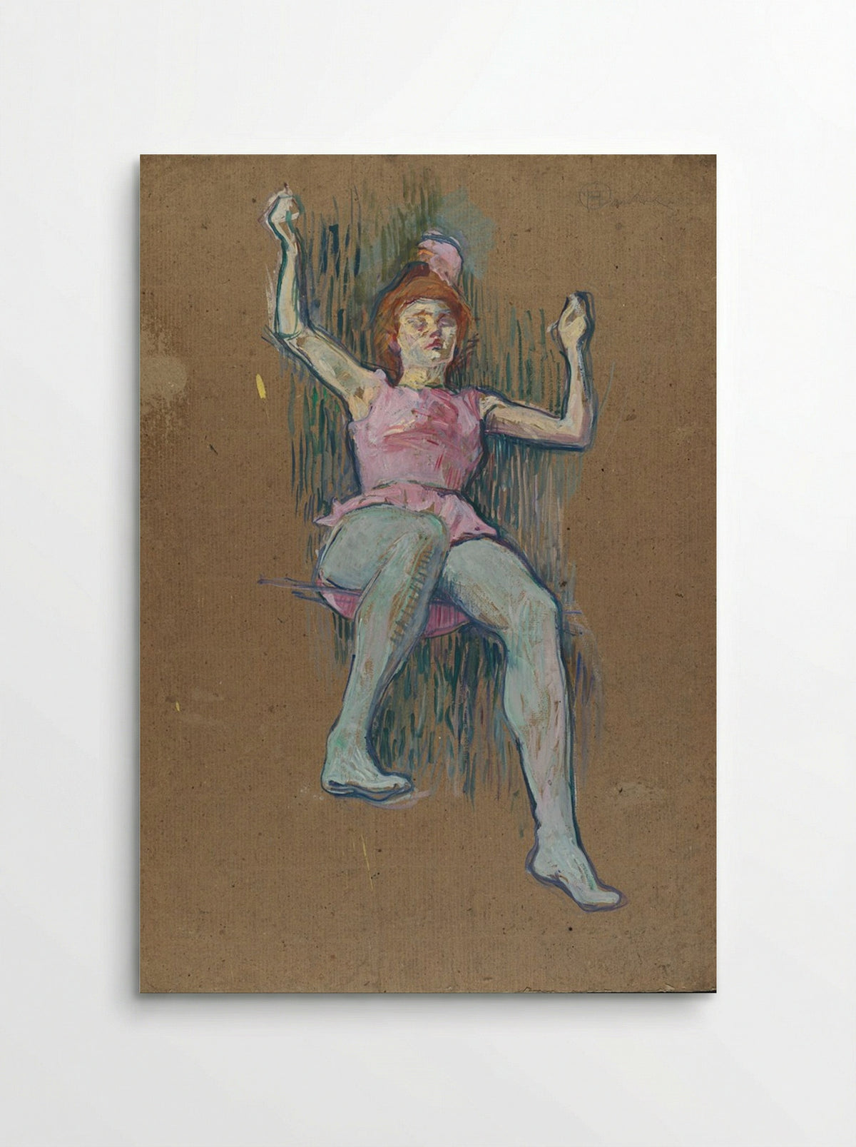 Trapeze Artist at the Medrano Circus - Henri de Toulouse-Lautrec - Poster