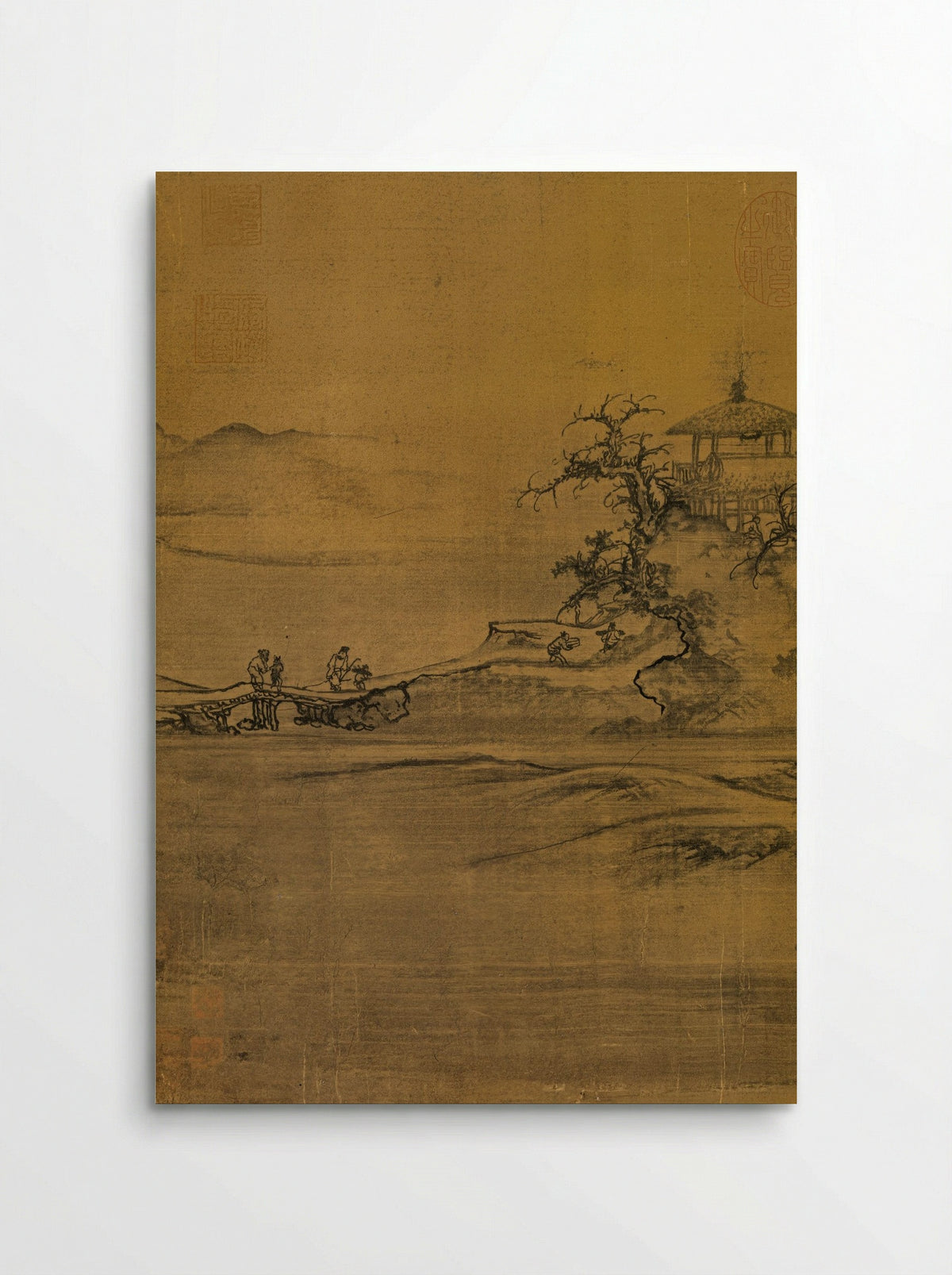 Trees (Attributed to Guo Xi) - Guo Xi - Poster