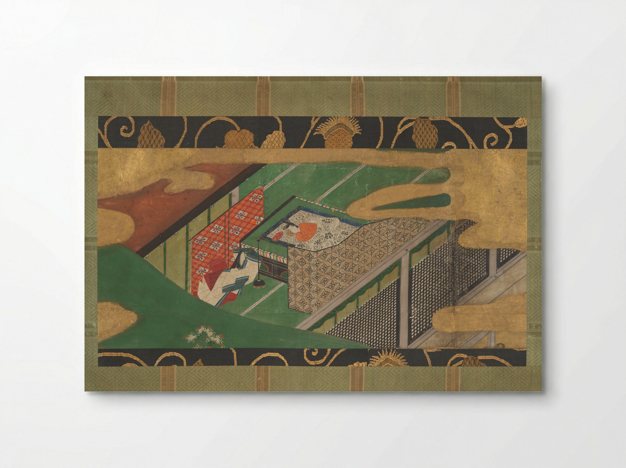 Trees Encoiled in Vines of Ivy (Yadorigi) - Tawaraya Sōtatsu - Poster