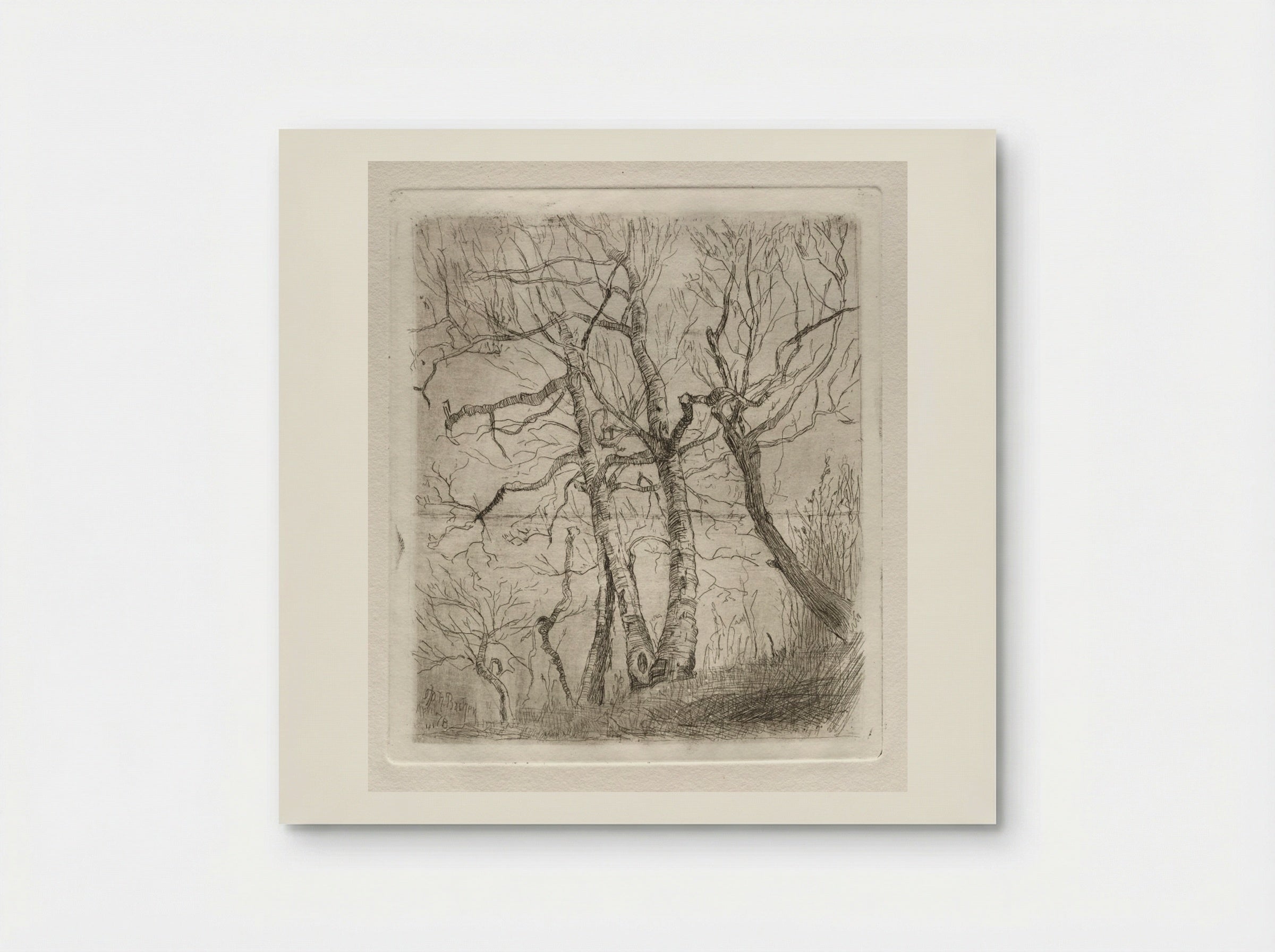 Trees - Otto H. Bacher - Poster