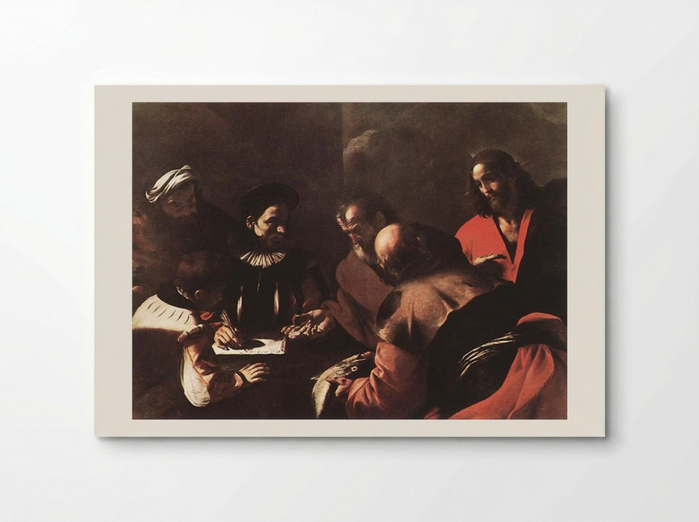 Tribute Money - Mattia Preti - Poster