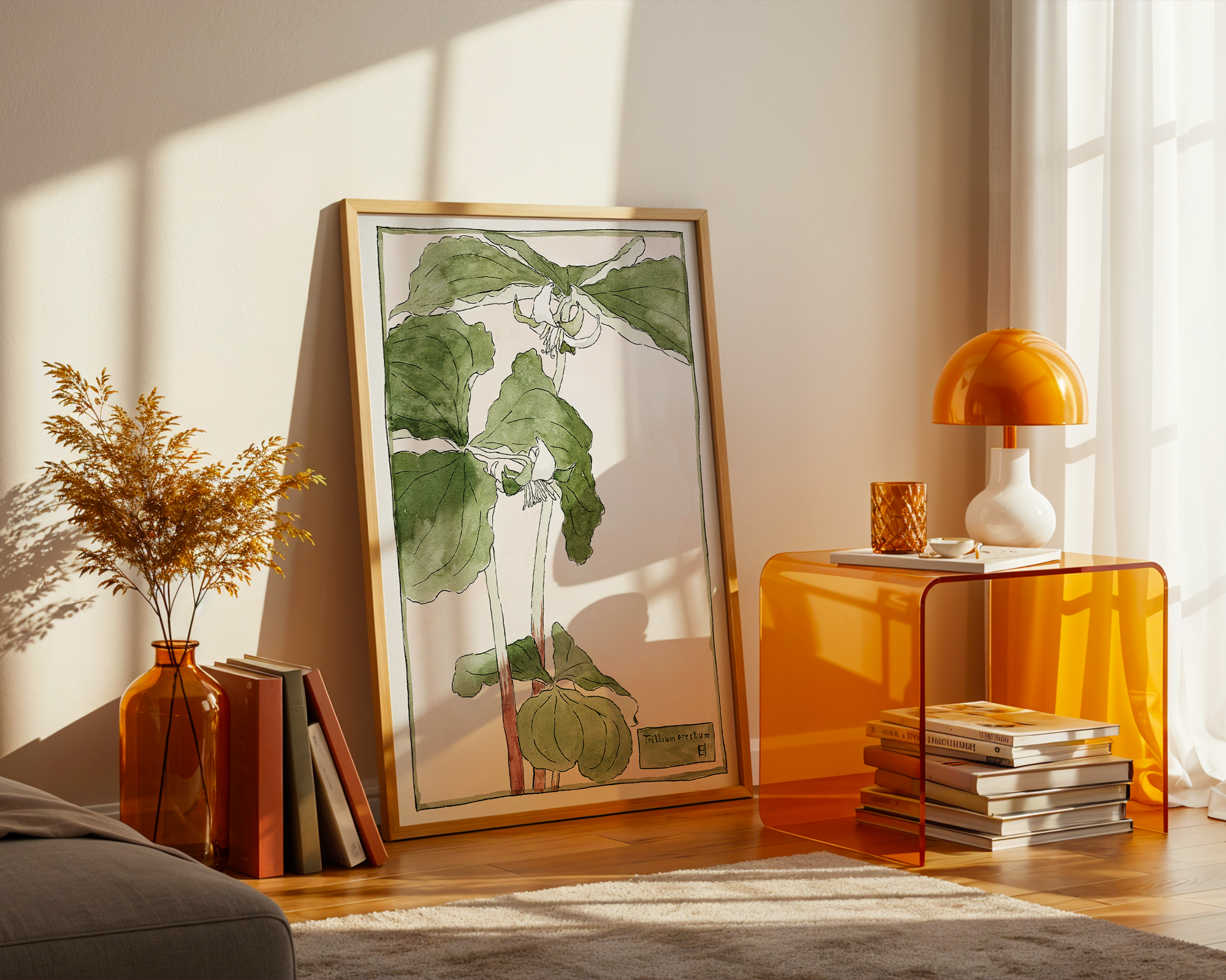 Trillium-Erectum-(1915)-by-Hannah-Borger-Overbeck mockup