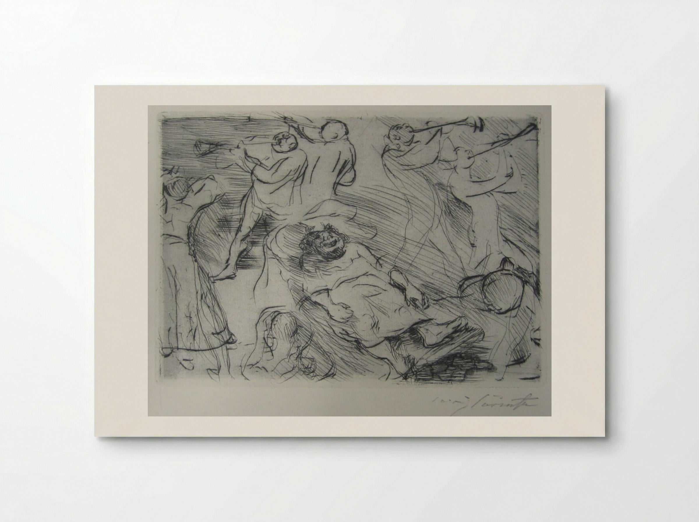 Trimalchio's Funeral - Lovis Corinth - Poster