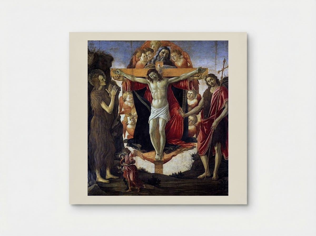 Trinity - Sandro Botticelli - Poster