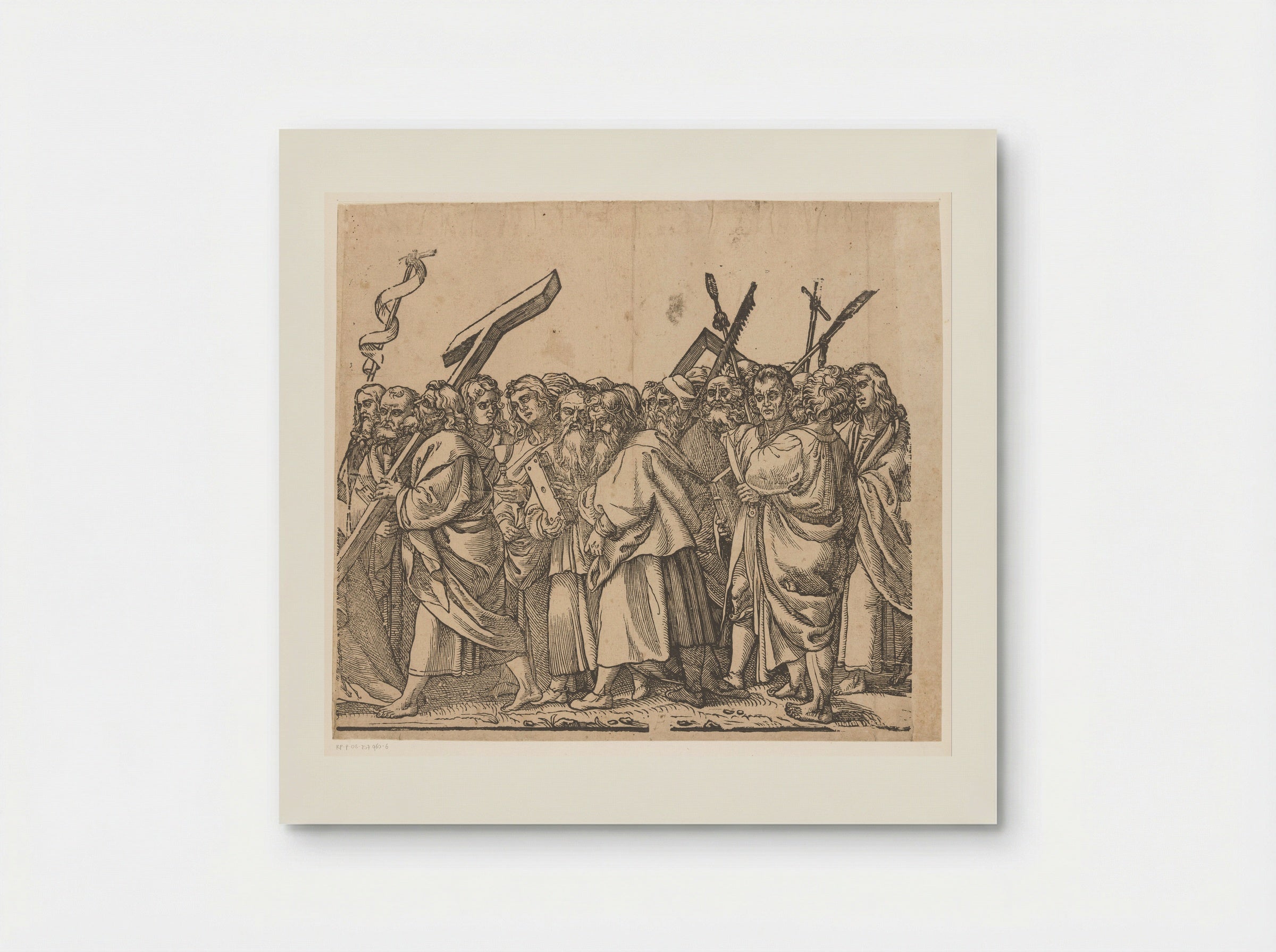 Triomf van Christus (zesde deel) - Andrea Andreani - Poster