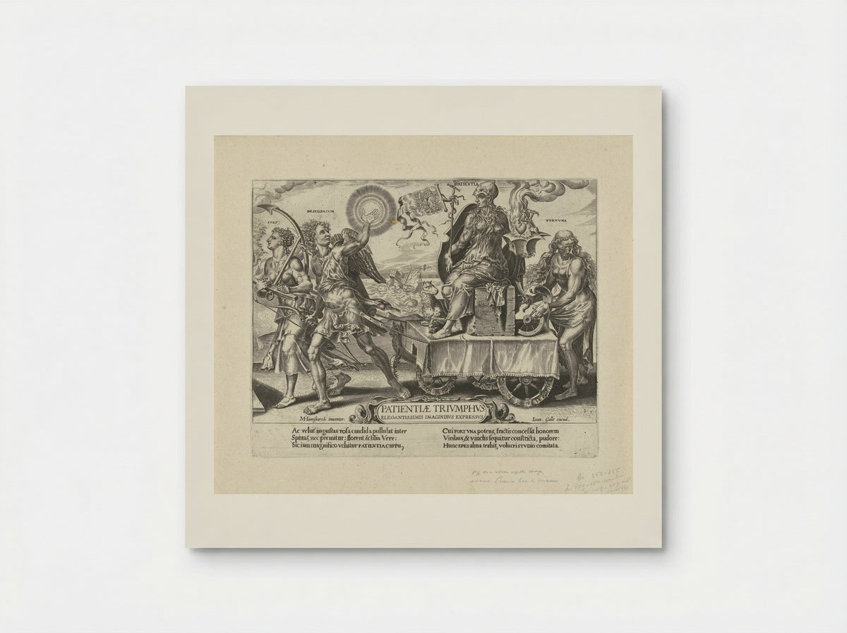Triomf van de lijdzaamheid - Dirck Volckertsz. Coornhert - Poster