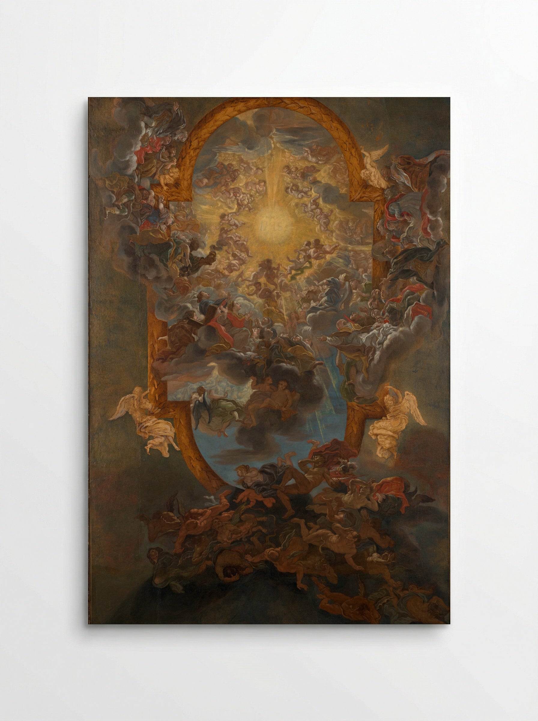 Truth (after Bernini) - Giovanni Battista Gaulli - Poster