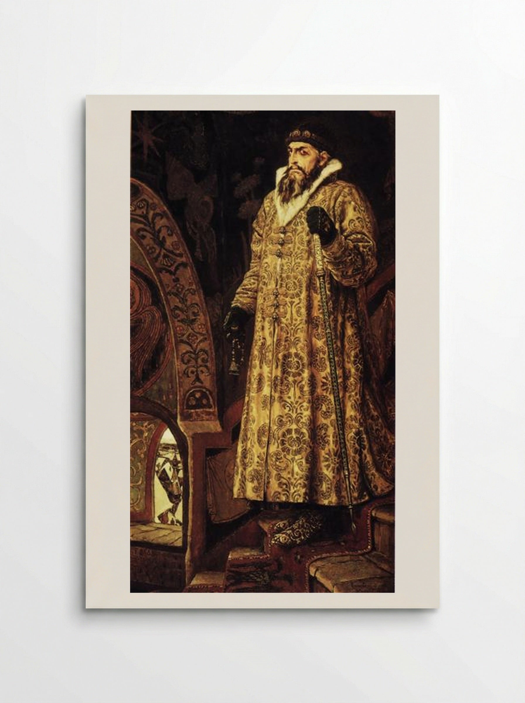 Tsar Ivan IV the Terrible - Viktor Vasnetsov - Poster