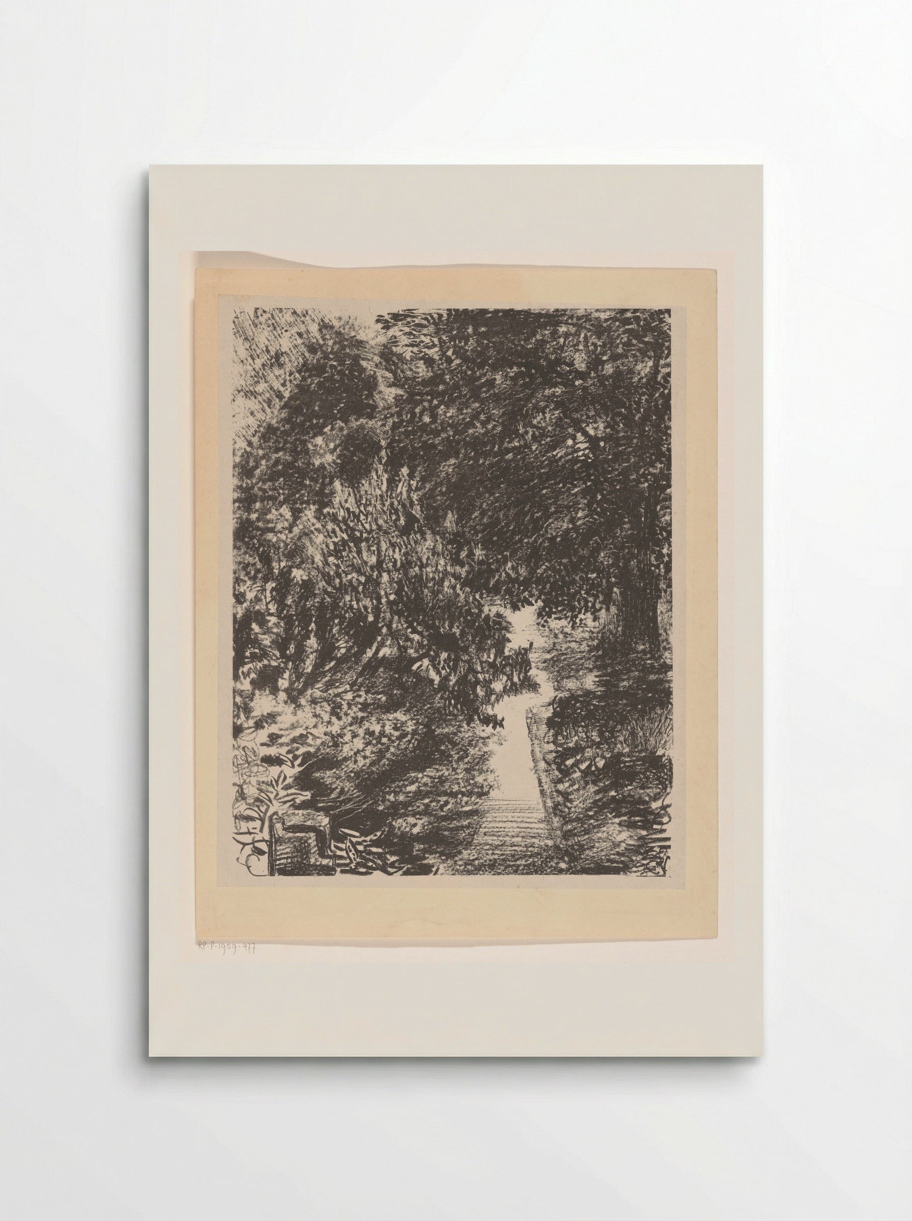 Tuinpad (Garden Path) - Carel Adolph Lion Cachet - Poster