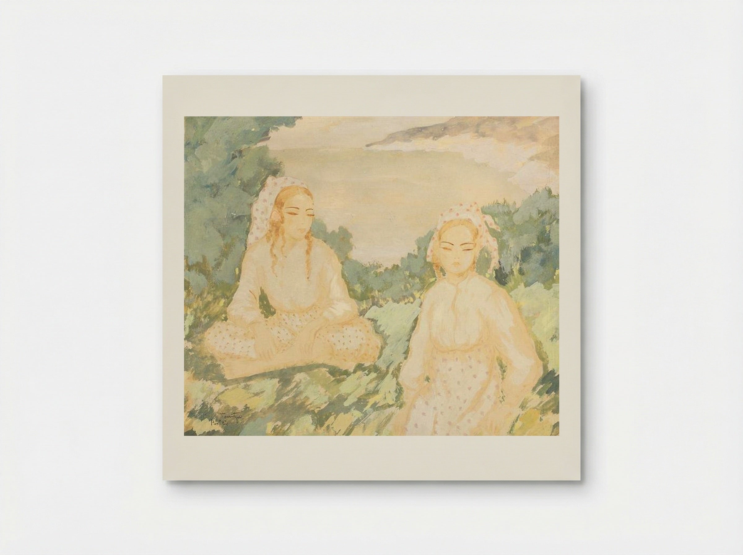Turk Women in Balcic - Nicolae Tonitza - Poster