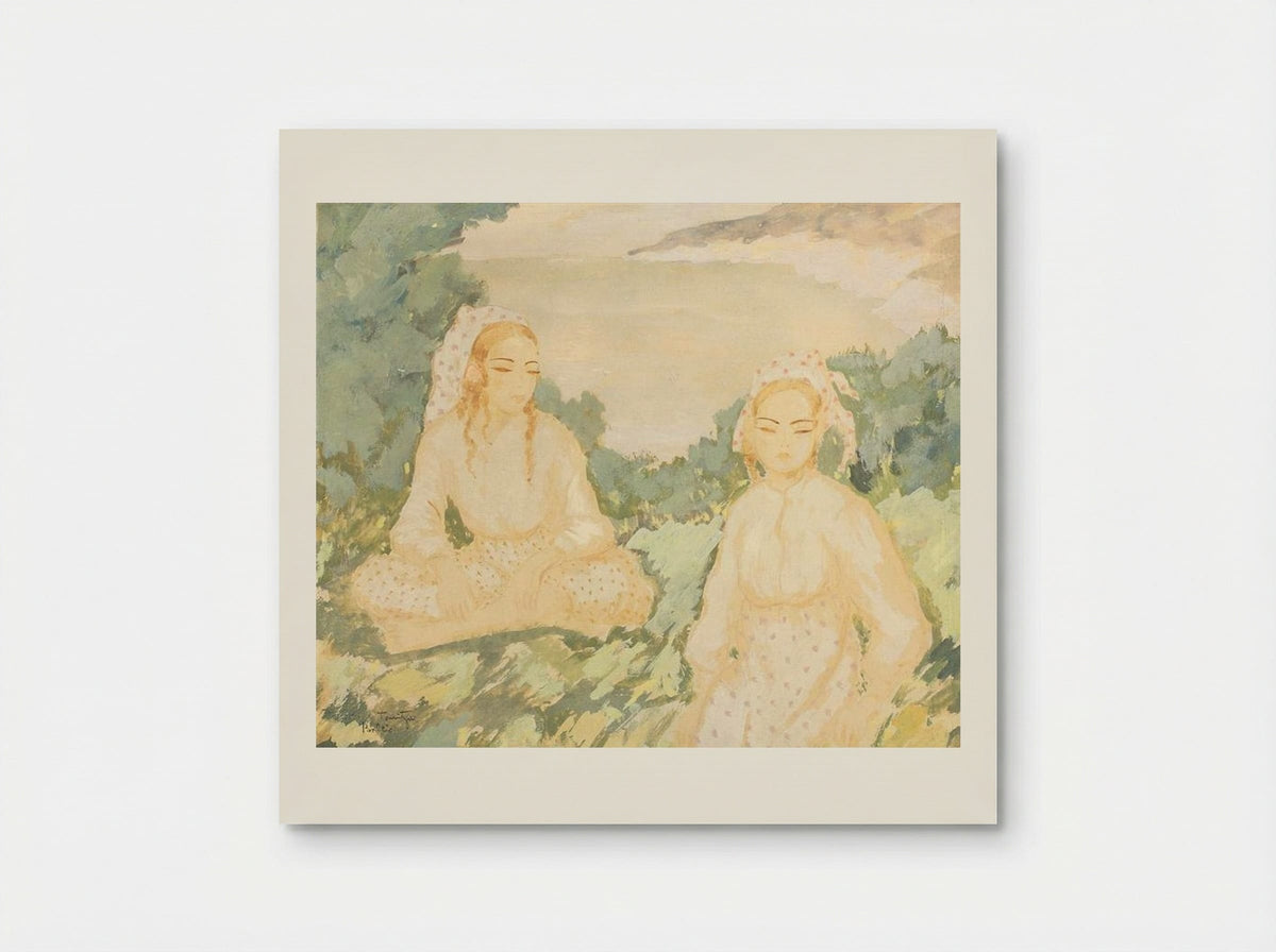 Turk Women in Balcic - Nicolae Tonitza - Poster