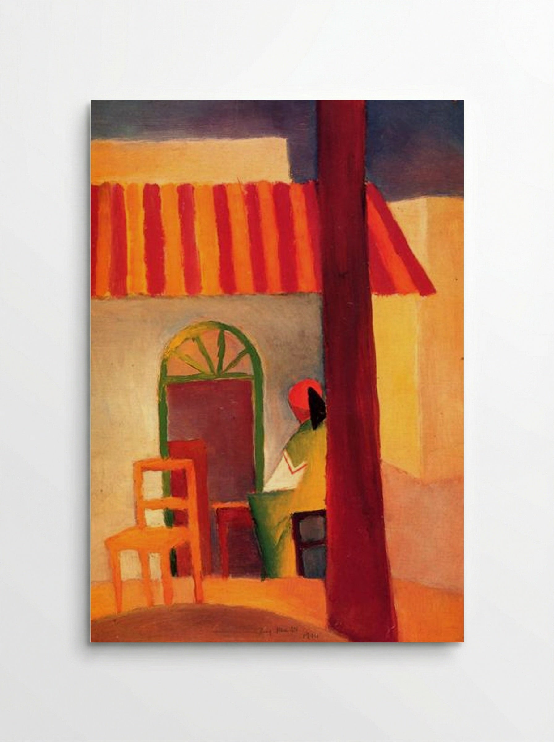 Turkish Cafe I - August Macke - Poster