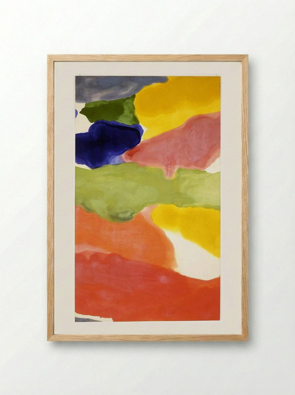 Tutti-Fruitti - Helen Frankenthaler - Framed Print Wood