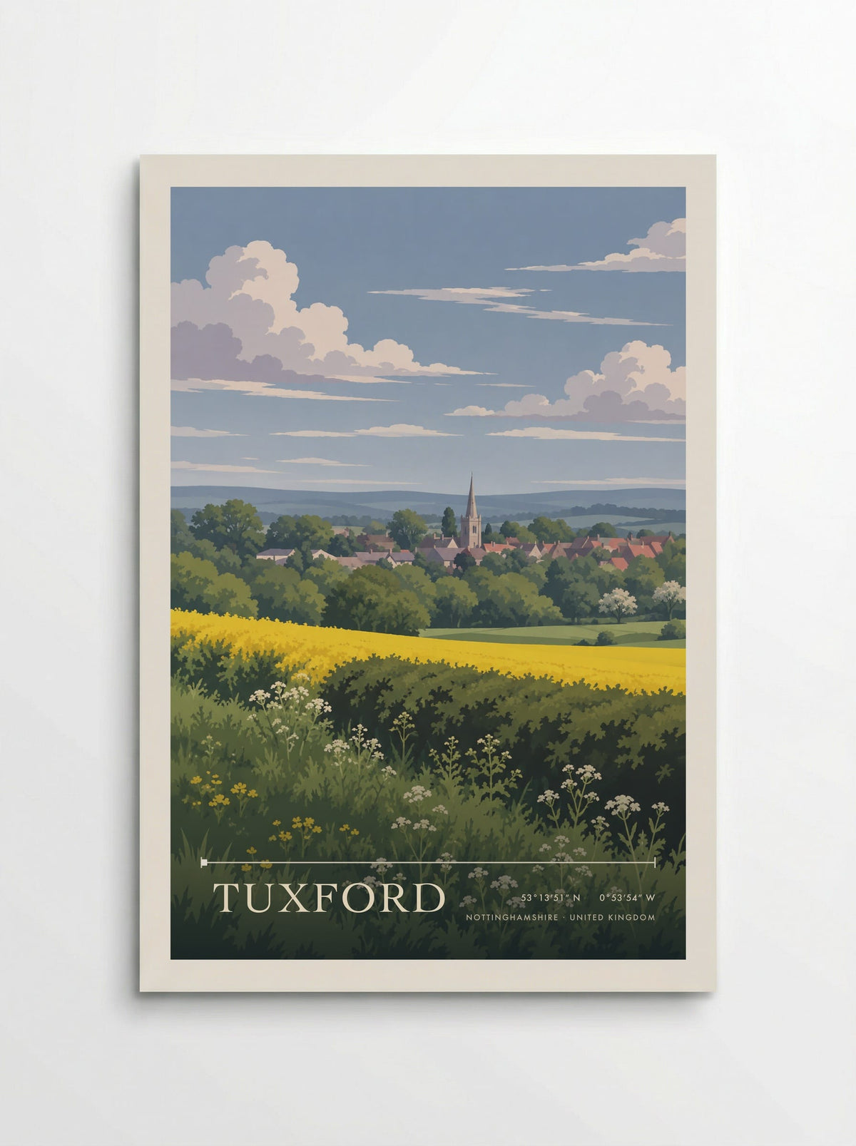 Tuxford, Nottinghamshire | Travel Poster - Poster