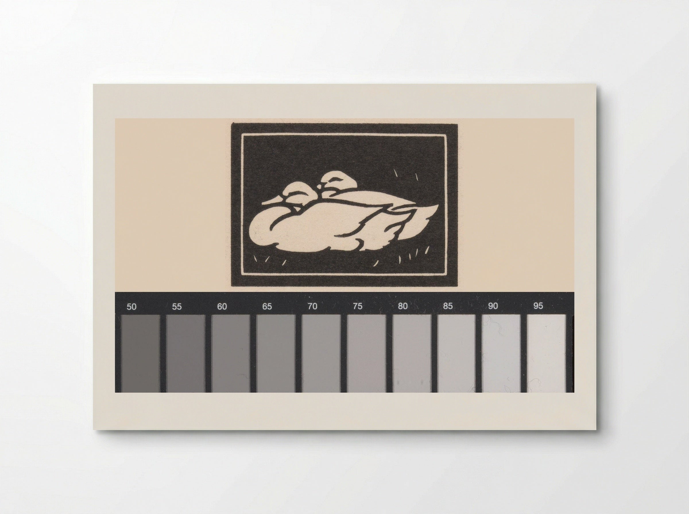 Twee eenden (Two Ducks) - Julie de Graag - Poster
