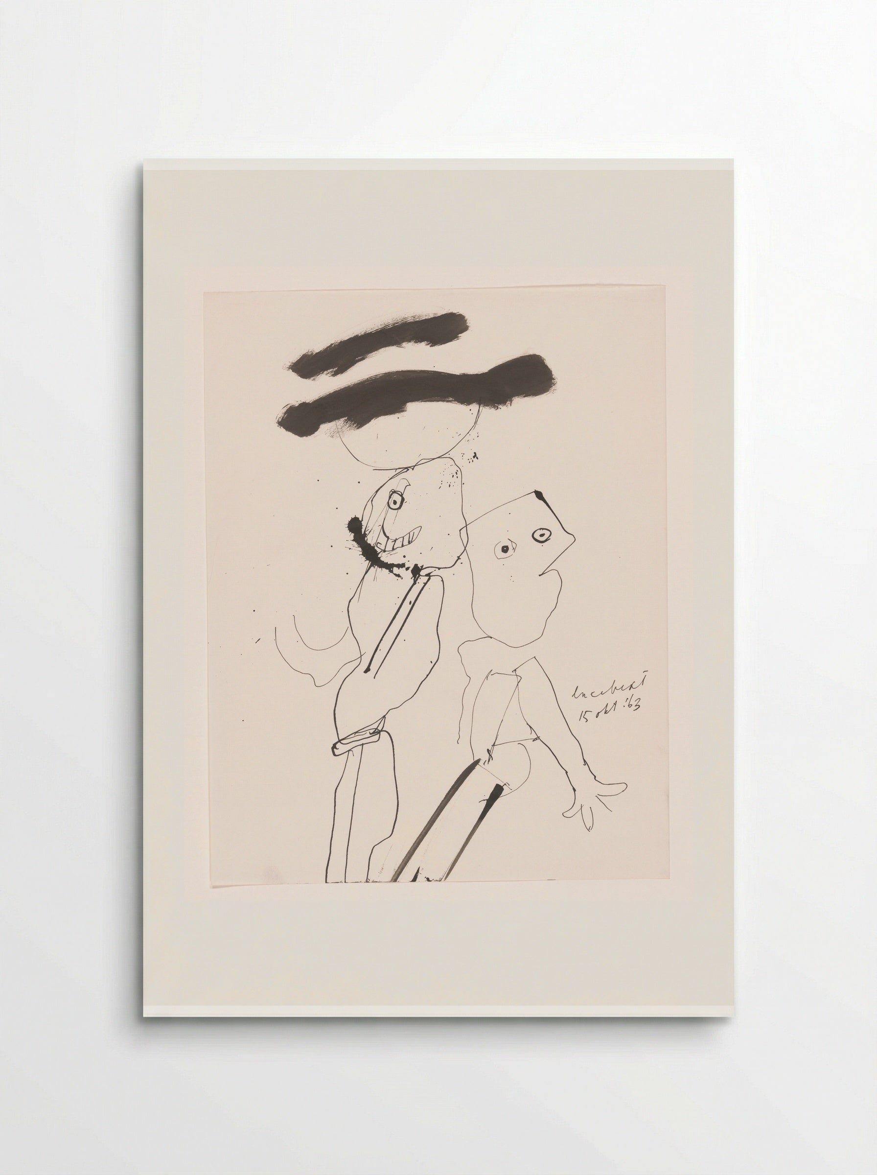 Twee figuren - Lucebert - Poster