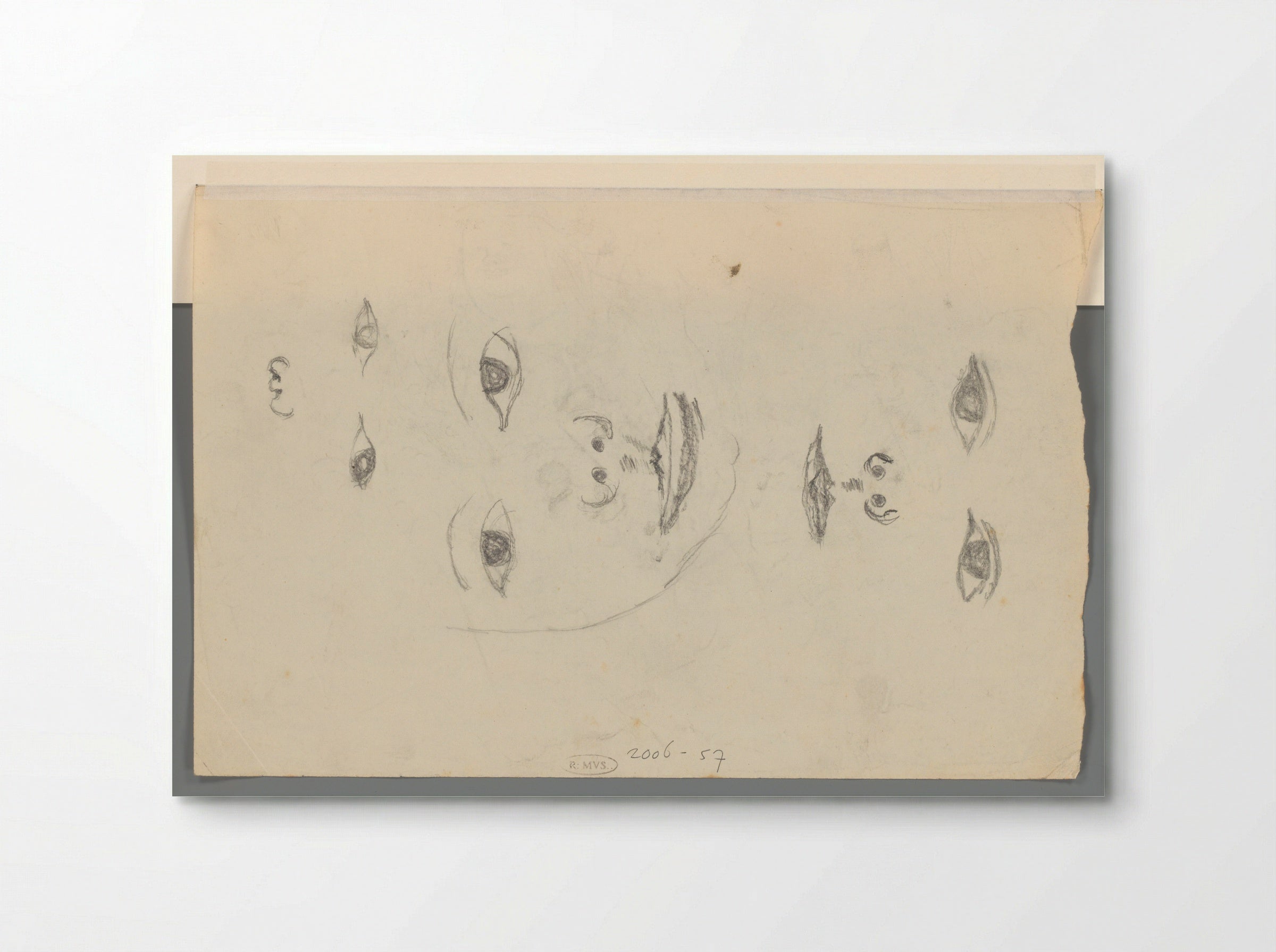 Twee gezichten en een gezicht zonder mond - Henk Henriët - Poster