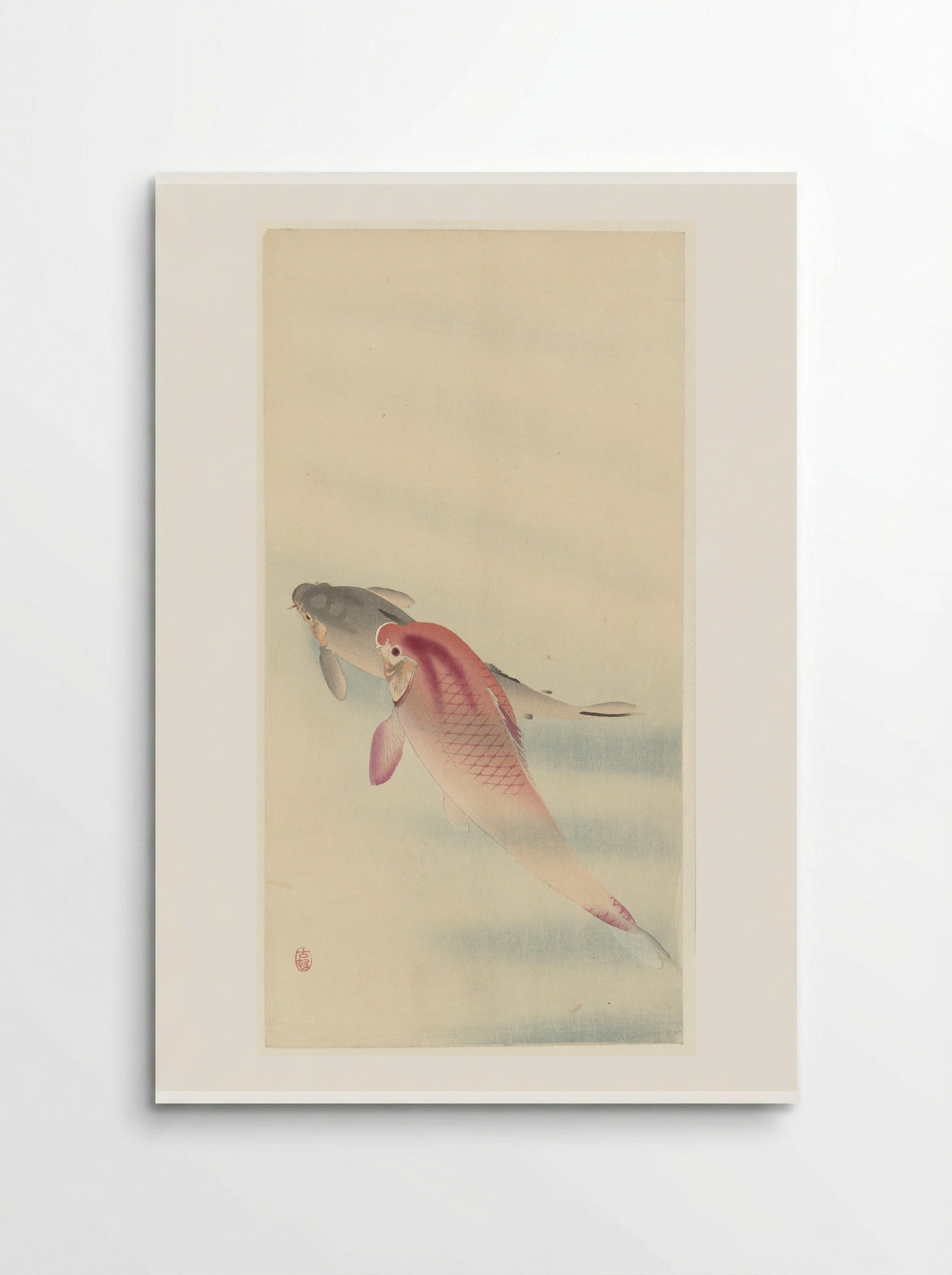 Twee karpers (Two Carp) - Matsuki Heikichi - Poster