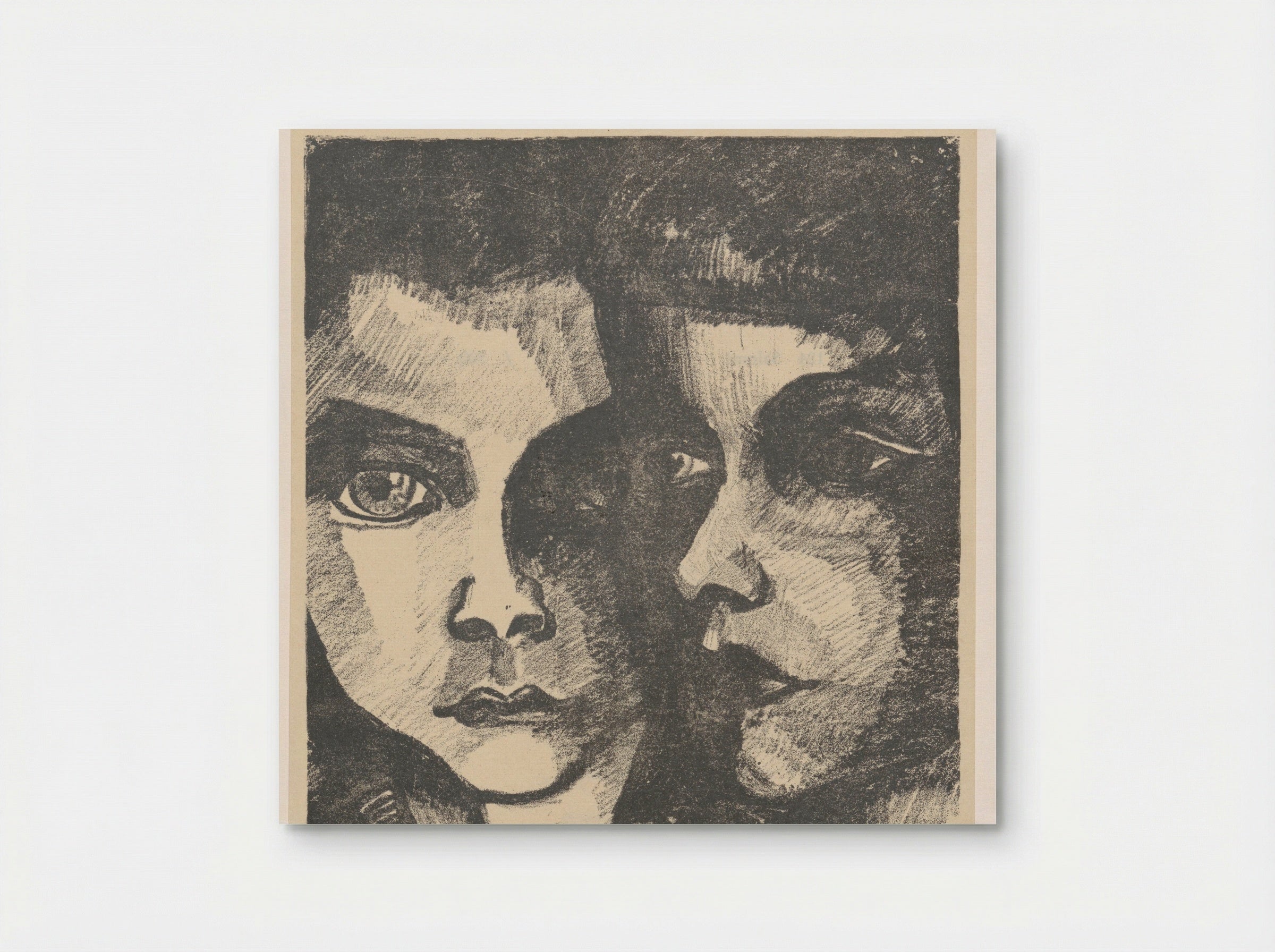 Twee meisjeskoppen - Charley Toorop - Poster