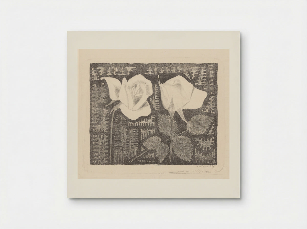 Twee rozen (Two Roses) - Samuel Jessurun de Mesquita - Poster