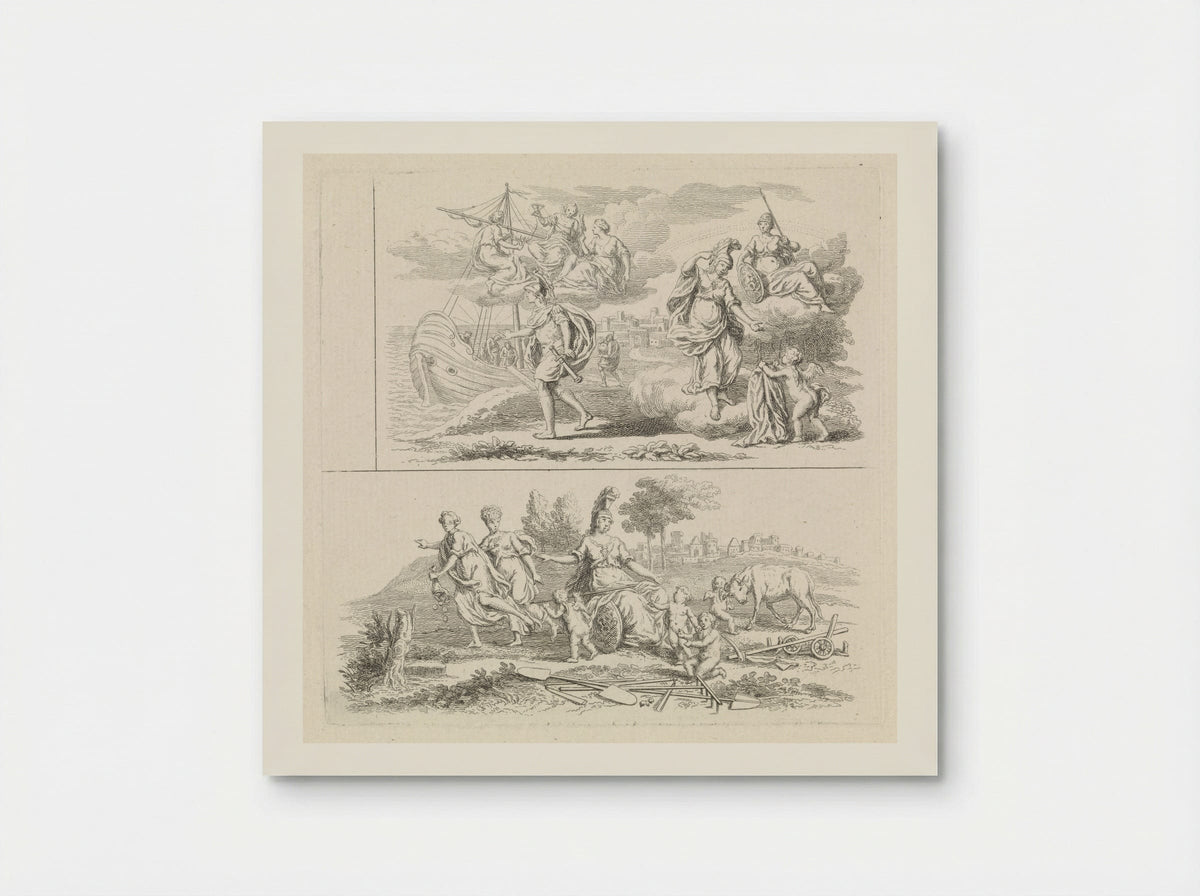 Twee voorstellingen met Minerva - Pieter Tanjé - Poster