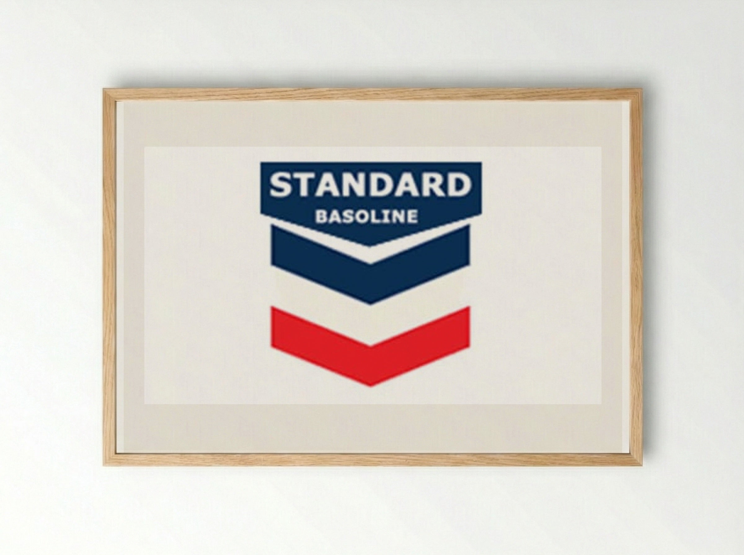 Twentysix Gasoline Stations - Edward Ruscha - Framed Print Wood