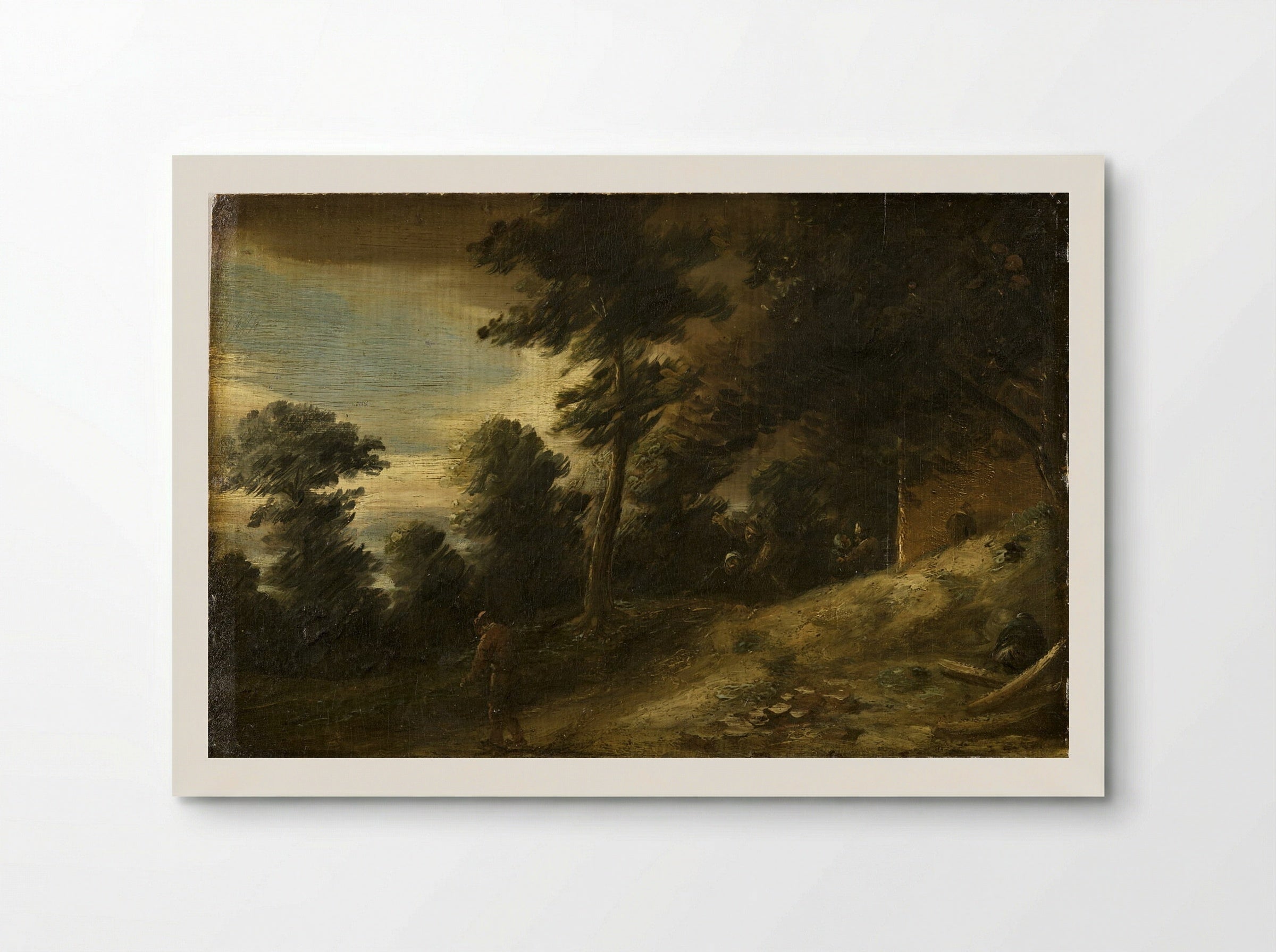 Twilight Landscape - Adriaen Brouwer - Poster