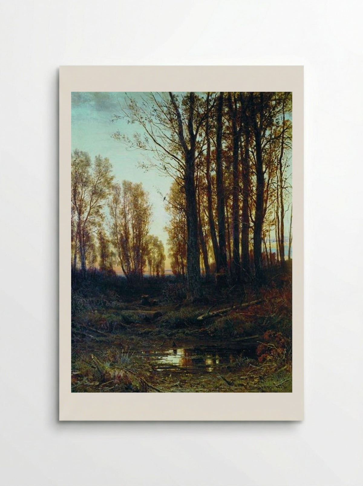 Twilight. After Sunset - Ivan Shishkin - Poster
