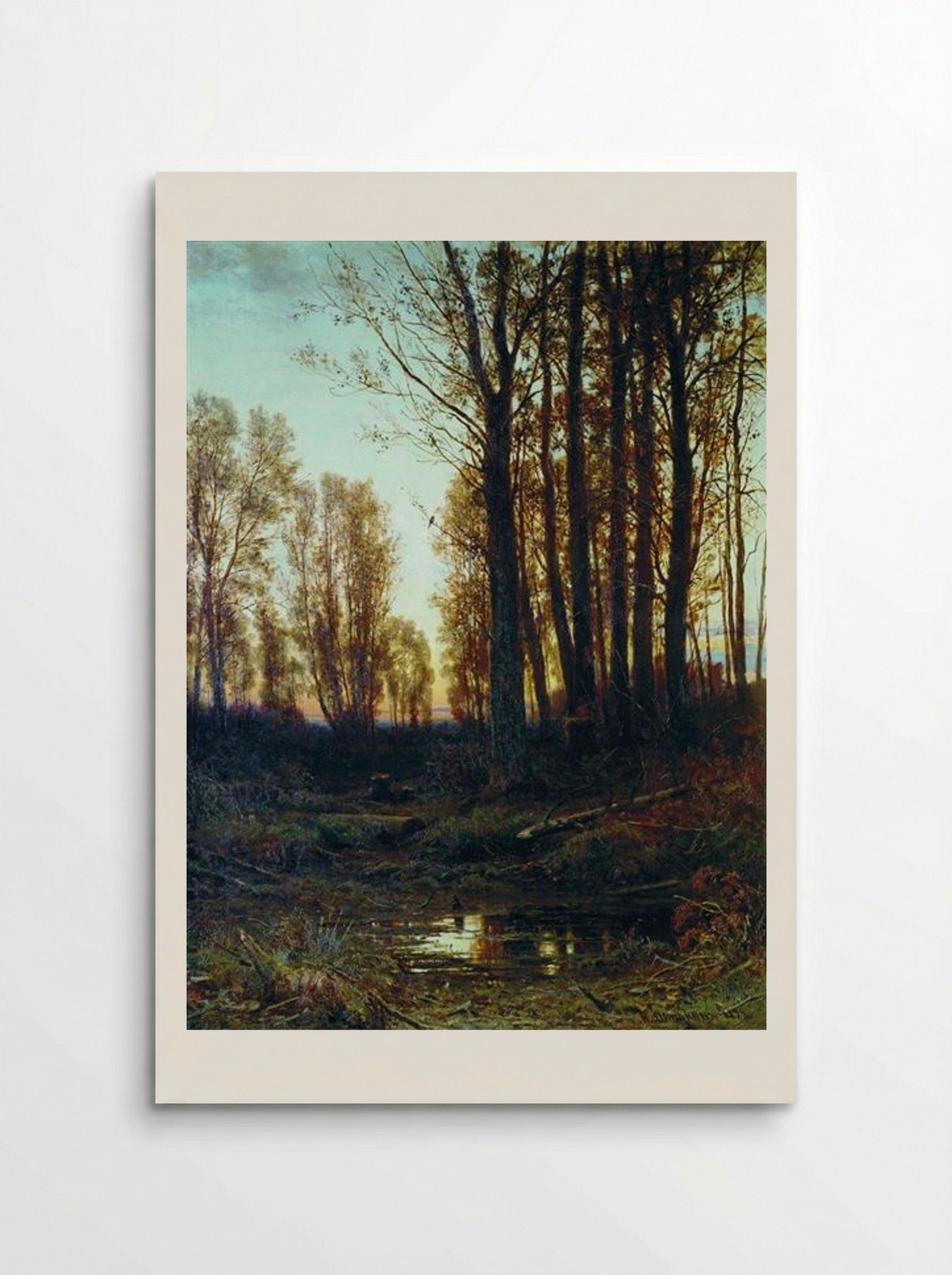 Twilight. After Sunset - Ivan Shishkin - Poster