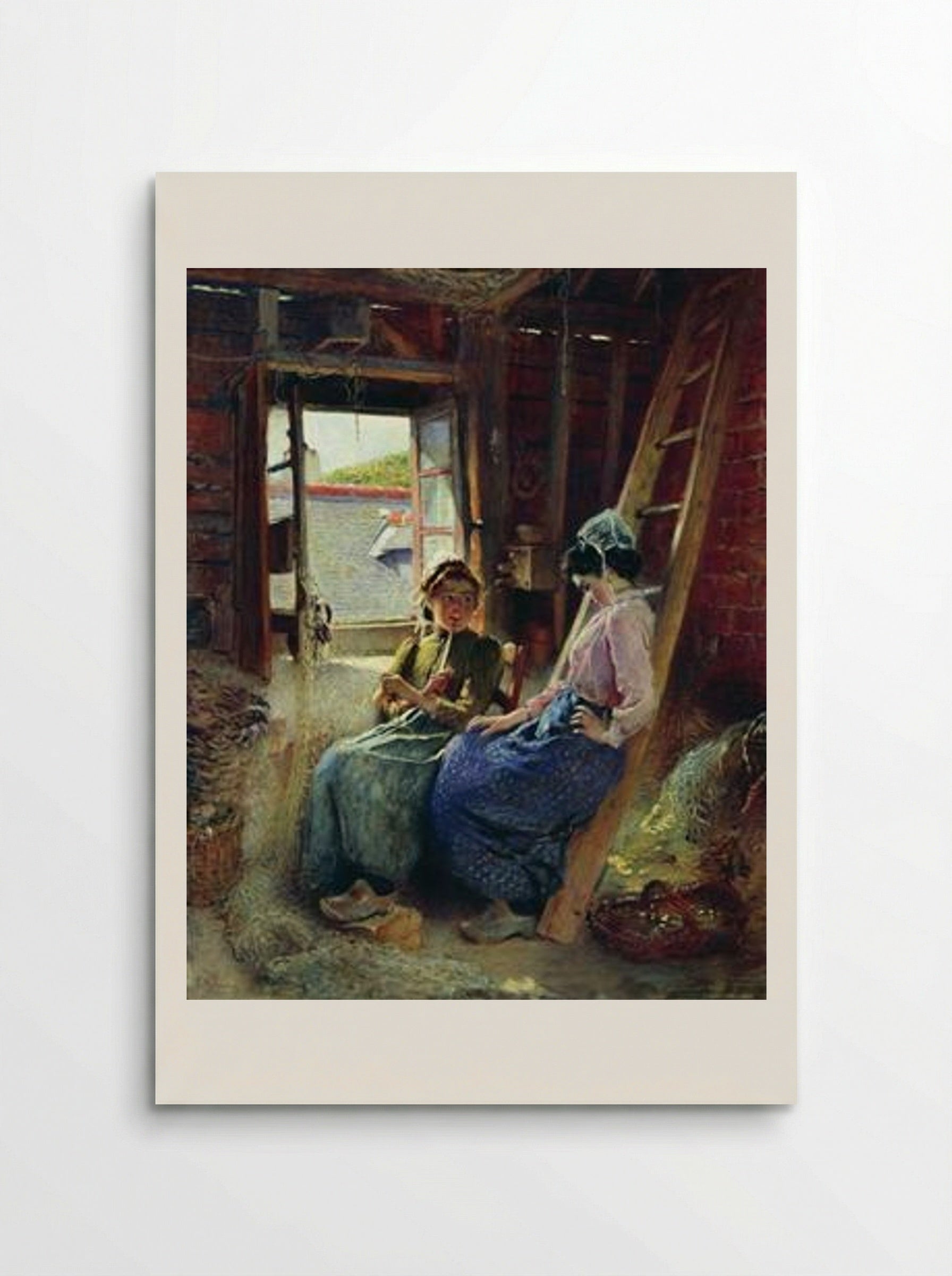 Two Breton Women - Konstantin Makovsky - Poster