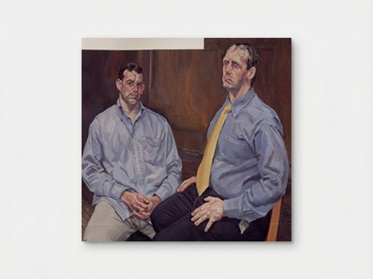 Two Brothers from Ulster - Lucian Freud - Poster