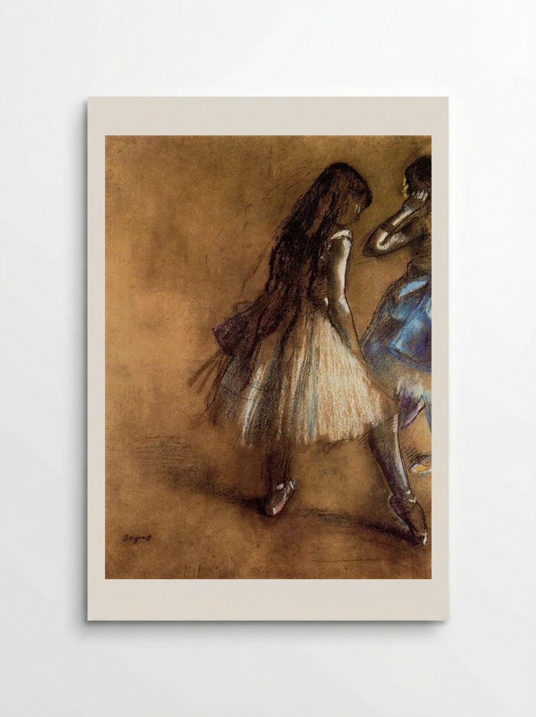 Two Dancers - Edgar Degas - Poster