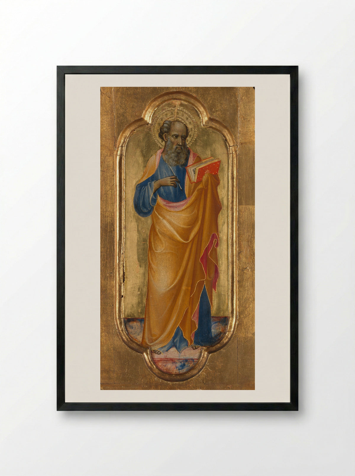 Two Evangelists - Gherardo Starnina - Framed Print Black