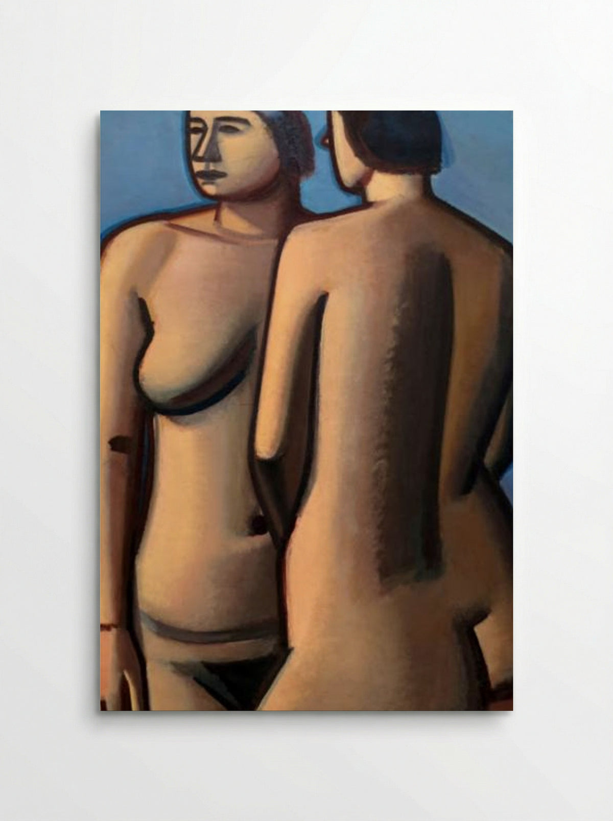 Two Female Nudes - Vilhelm Lundstrøm - Poster