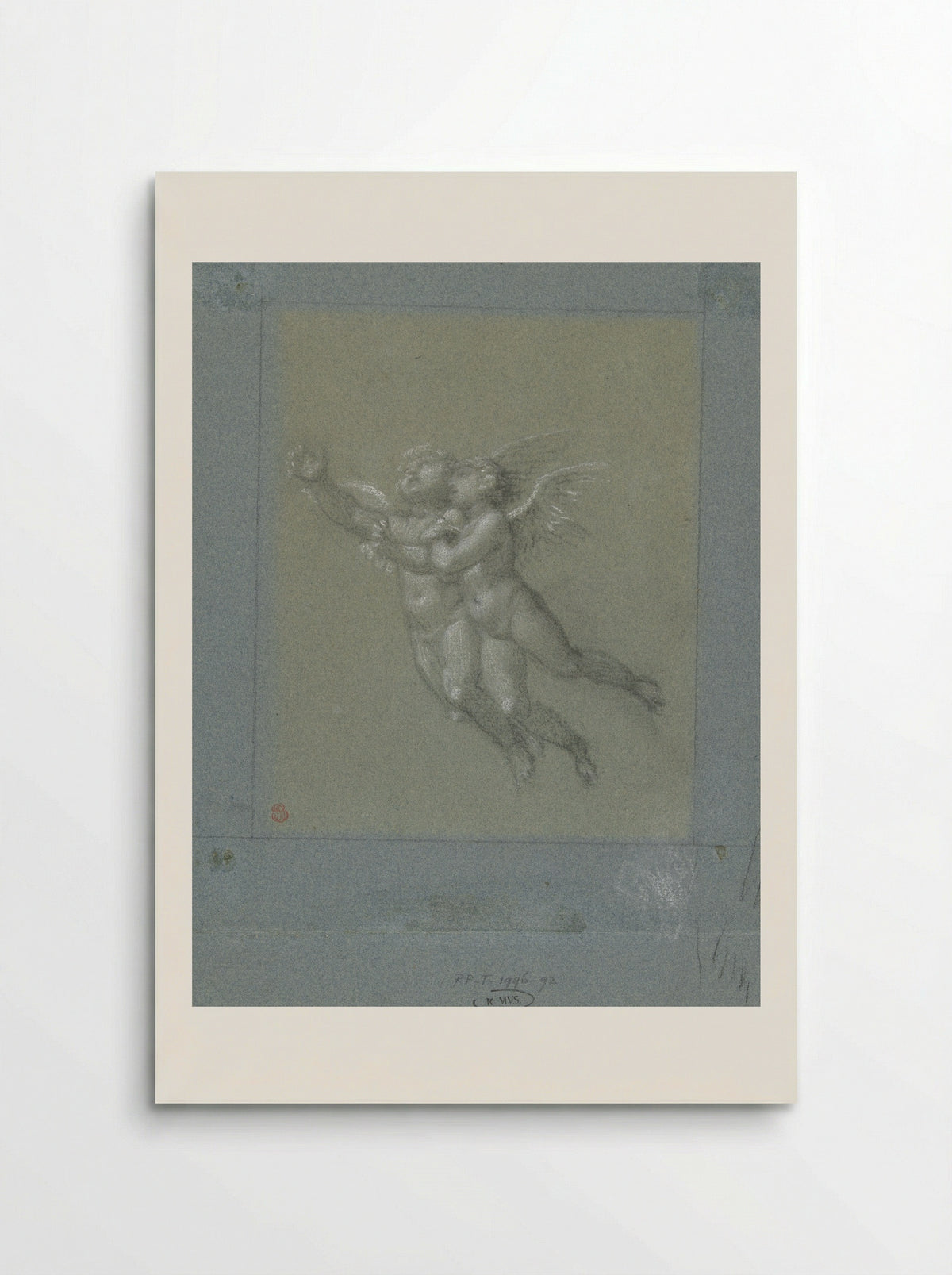 Two Flying Putti - Pierre-Paul Prud'hon - Poster